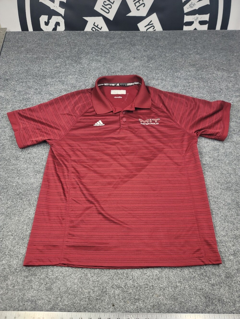 Vintage Adidas Climalite MIT Water Polo Shirt Polo Mens Large